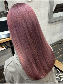 クラウド ナイン ブランシュ(CLOUD Nine blanche) 髪質改善★ブリーチピンクカラー