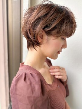 モッズヘア 越谷(mod's hair) ニュアンスパーマ/丸みショート/小顔/艶髪/20代30代40代p越谷