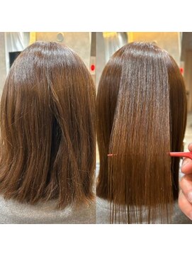 インナーリセット・グロウボブ・ストレート