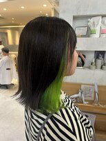 リコ(Lico)&nbsp;インナーカラー黄緑