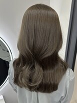 ヴェルダ 池袋店(verda) 【verda】ブリーチなしダブルカラー オリーブベージュ