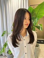 プール(pour.)&nbsp;深みブラウン×レイヤーカット