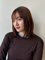 ガーデン 銀座(GARDEN) ボブレイヤー 顔周り ボブ ロブ ミディアムレイヤー ナチュラル