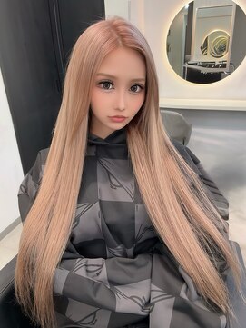 ラピス 福岡天神店(Lapis) ネオンちゃんミルクティーベージュ