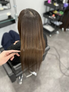 ジュネス 相模大野(JEUNESSE) 髪質改善縮毛矯正/乾かしただけで艶髪