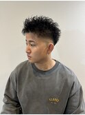 スキンフェード/スパイキーショート