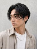 【NOA】メンズセンターパートナチュラル質感