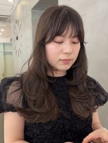 アトロ(Atoro)&nbsp;梅田/レイヤー/ボブ/暗めカラー/グレージュ/ニュアンスカラー