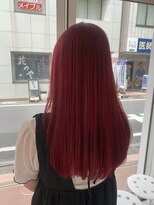 ルルバイアズール 草加店(LULU by azule)&nbsp;ダブルカラー，チェリーレッド，美白カラー【草加】