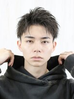 ベーア(Bar)&nbsp;短髪アップバングアクティブショートツーブロック刈り上げ