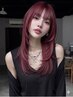 【フルコース】カット+カラー+髪質改善ストレート+髪質改善トリートメント