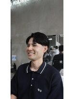 カルテックス(CALTEX)&nbsp;センターパート×テーパーフェード