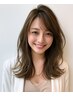 期間限定 カット+カラー+Aujuaシャンプーミニサッシェプレゼント