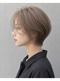 立川 ブリーチカラー ハンサムショート ショート