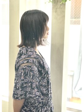 ヘアカフェ コトノハ(hair cafe Kotonoha) 【コトノハ】　人気の　切りっぱなしボブ　ワンレン　ボブディ