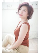 リー 京橋(Lee)&nbsp;【lee 京橋】ハイピンキーカラー×ゆるくしゃショート