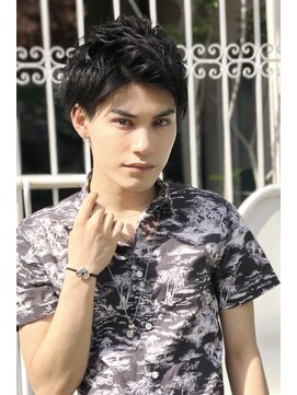 リアン(lien) lien枦山☆シルバーカラー/マッシュウルフ/サイドグラデーション