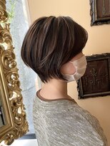 フェイバー 赤坂店(FAVOR)&nbsp;【骨格修正カット】クビレ×ショートBOB☆