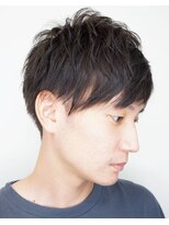 ツーブロックショートグランマッシュ【銀座/銀座駅】