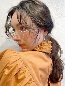 レトン 銀座(leton) かきあげバング/ヘアセット/チラ見せカラー[東銀座/銀座]