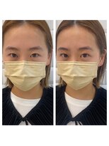 瞼が重たくてもぱっちり目元に<原田>