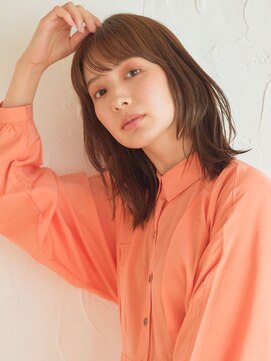 リトル エスタ 大名(little×esta) 大人レイヤー外ハネミディアム