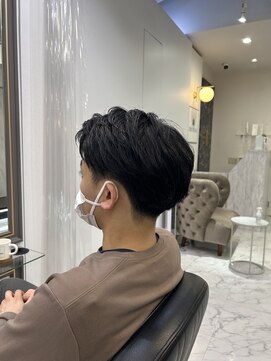 エスカーラ 表参道(THE ESCALA) ＠shino_ne197/爽やかアップバング/ビジネススタイル