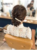 結婚式にオススメ☆シニヨン☆