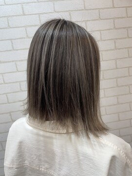 テーラヘアー 南行徳店(TELA HAIR) 【ハイライトで作るホワイトミルクティー】TELA HAIR南行徳店