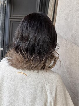 アレクサンドルオブカラーズカナザワ(ALEXANDRE OF COLORS KANAZAWA) 裾カラー