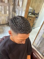 デルフィーノ ヘアーパフォーム(delfino hair perform)&nbsp;メンズ濡れパンフェードカット