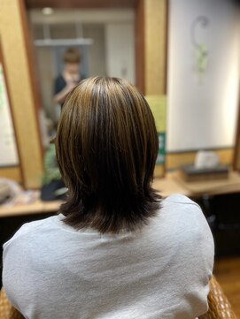 ヘアー マジック 国立店(Hair Magic) くびレイヤーエモージュ/ベージュインナーグレージュ