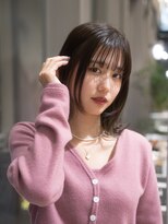 ビュートリアム 梅田(BEAUTRIUM)&nbsp;ミディアム/レイヤーカット/顔周り/外ハネロブ/茶屋町/梅田/大阪