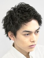 フィフス(fifth) スパイキーショートパーマツイストスパイラルパーマビジネスヘア