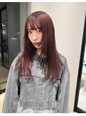 くすみピンク