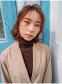 ゆるふわオレンジブラウン