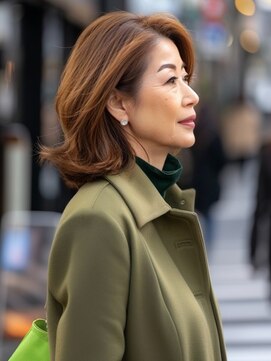 アルトリスト(Altruist Aging×HAIR&SPA) ☆イメチェンピンクベージュアンブレラカラー前髪クールショート