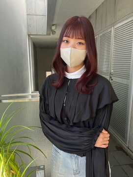 ガルボ ヘアー(garbo hair) #ハイトーン#デザインカラー#10代#20代#高知