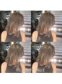 ハイライト×ミルクティーベージュ