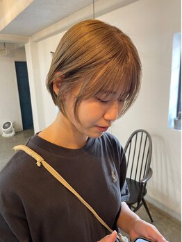 プティパ(Petit pas)の写真/「小顔カット」で印象が大きく変わる♪前髪のアレンジも教えてくれるから色んなスタイルを楽しめるよ★