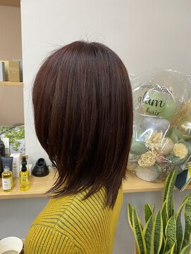 グラムヘアー(glam hair) 大人ピンク 大人可愛い