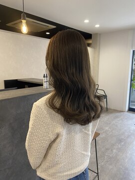 アールヘアー(ar hair) 【三浦直美】色落ち後が心配いらないグレージュ