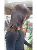 ブリーチなしグレージュ