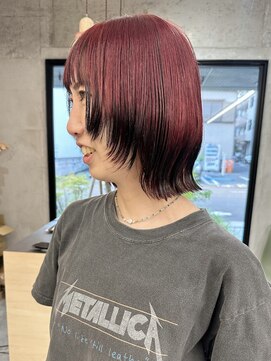 スミス 上野(smith) レイヤーボブデザインカラー