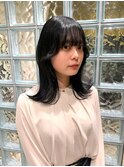 透け感ブラック