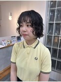 ハーフドライで完成◎トレンドボブパーマ【mayu】【nowas.明石】