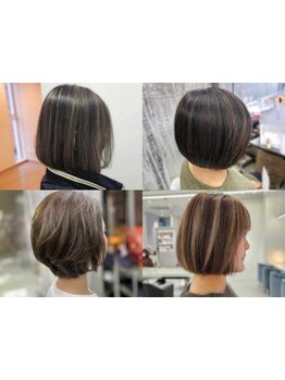 "艶感や透明感"もあきらめたくない―。重たい印象を与えない上品でお洒落なグレイカラーはお任せ★