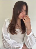 抜け感センターパートロングレイヤーカットp1川口20代30代40代