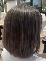 ジュイール(jouir)&nbsp;三鷹ショートボブくびれショートイルミナカラー顔周りレイヤー