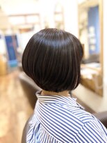 ヘアー グリーン(hair green)&nbsp;自然な丸みと艶感が美しい大人ショートボブ